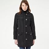 Casual Collection - Black quilted panel coat - 10