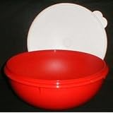 Tupperware Fix N Mix Bowl Chili Red