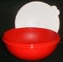Tupperware Fix N Mix Bowl Chili Red
