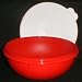 Tupperware Fix N Mix Bowl Chili Red