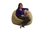 Comfort Research 3-Feet Diameter Small Fuf Chair Tan Twill