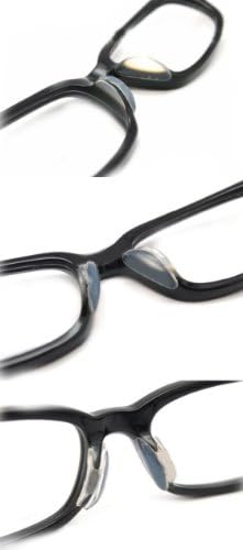 Services for You 2.5mm Non-slip Silicone Nose Pad for Eyeglasses 2 Pairs 2.5mm (2.5mm-2pairs)