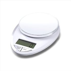 EatSmart Precision Pro Digital Kitchen Scale, White - Amazon US #1 Seller