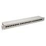 Cat. 6 Patchpanel 24-fach, vollgeschirmt