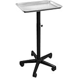 Saloniture Premium Aluminum Instrument Tray - Silver