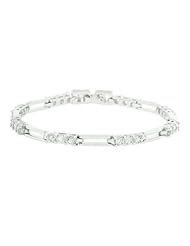 Elegant Triplet CZ Bracelet