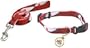 Ohio State Buckeyes Dog Collar Leash and ID Tag Set Size Medium
