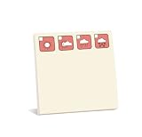 Knock Knock Pick-an-icon Sticky: Weather Report (Pack of 8)