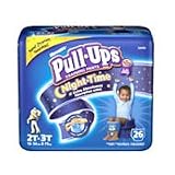 Huggies Pull-Ups Training Pants For Boys, Night Time, Size: 2T-3T, Jumbo - 26/ Pack, 4 ea, Special Price Offer
