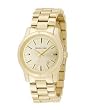 Michael Kors - Woman's Midsize Shiny Gold Watch - MK 5160