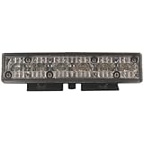 SoundOff Signal EGHST1A GHOST Gen3 Amber Single Mini Warning Light with Black Housing