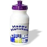 Florene Jewish Theme - Hanukkah Presents - Water Bottles