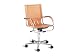 Chromus Managers compound tan leather chair, EACH