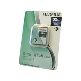 Fujifilm 32GB 100x Speed 15MB/sec Compact Flash Card