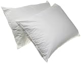 Martex 205-Thread-Count Damask Stripe Queen Pillows, Set of 2