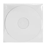 100 CPP Clear Plastic Sleeve with Flap