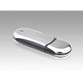 16GB CHROME Polished Metal USB 2.0 High Speed GLOSS Metal FLASH MEMORY DRIVE DISK STICK PEN UK Support Windows and MacOS - Great For Gift- RiccoUSB 01-085 (16GB)