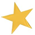 9'' Gold Foil Stars