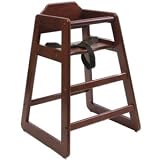 Lipper International 516C High Chair, Cherry Lipper International 516C High Chair, Cherry