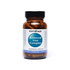 Viridian Balanced Iron Complex, 90 Veg Caps