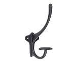 French Bistro Wall/Coat Hook Black Powder