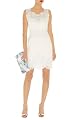 Cotton Lace Panel Dress