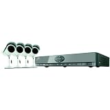 SVAT CV502-4CH-002 Web Ready 4 Channel H.264 500GB HDD DVR Security System with Smart Phone Access and 4 Indoor/Outdoor Hi-Res Night Vision CCD Surveillance Cameras