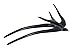 Marycrafts Buffalo Horn Swallow Bird Hair Fork Hair Sticks Accessories Handmade (Style 2)