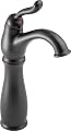 Delta 579-RB-DST Leland Single Handle Centerset Lavatory Faucet with Riser - Less Pop-Up, Venetian Bronze