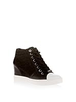 DKNY Zapatillas de cuña (Negro)