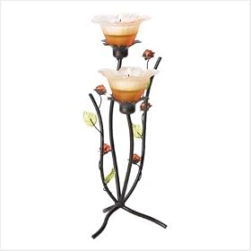 Peonies Tealight Holder
