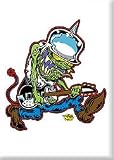 Artist Dirty Donny Bucket Head Monster Guitar Player Fridge Magnet