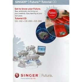 Singer Futura Tutorial CD for CE 150 CE 250 and CE 350