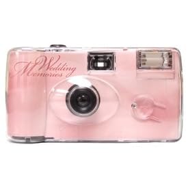 Soft Pink Disposable Wedding Camera - 12 Pack by 
