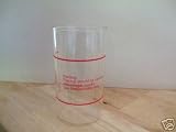 Glass Jar for Non Adjustable Arm Facial Steamer