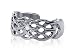 Eye-Catching Filigree Braided Sterling Silver Toe Ring
