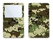 Digital Woodland Camo Design iPod classic 80GB/ 120GB Protector Skin Decal Sticker