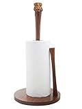 Toilet Tissue Paper Holder Handcrafted in Rosewood Bathroom Free Standing Paper Towel Roll Stand