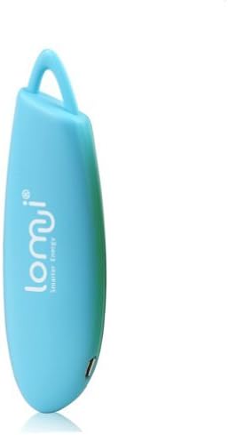 Lomui® 2200mah Power Bank Portable USB Charger for for Most Smartphones, Samsung Galaxy S3 S4 Note 3, HTC One Mini , Google Nexus 5, Nokia Lumia 520 1020, Lg G2; Iphone 5 5s 4s (Blue)