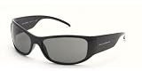 Dolce & Gabbana Sunglasses Designer Fashion AUTHENTIC Unisex Shiny Black Gray Eyewear DG6002 501/87