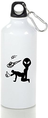 VOLTE Meeting Between UFO And Alien Outdoor Aluminum Water Bottle Perfect For Mountaineering
