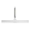 InterDesign Forma Ultra Squeegee, Brushed Stainless Steel/Clear