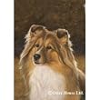 Sheltie Flag- 12 width x 17 length