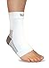 AprilTex Ankle Compression Foot Sleeve ★ Buy 1 Sleeve & Get the 2nd for 40% ★ Great Support for daily use, sport activities & Pain Relief ★ Sold as One Sleeve ★ Free Guide to Healthy Legs ★ (White,M)