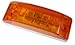 Grote 46833 Sealed TurtlebackÂ® II Clearance / Marker Lamp-Yellow