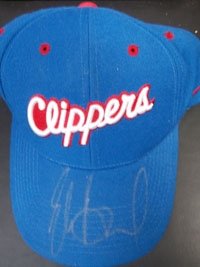 Brand, Elton (Los Angeles Clippers) Autographed/Hand Signed Authentic Los Angeles Clippers Hat (Ligh
