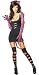 Cat Fight Sexy Women's Costume Adult Halloween Outfit - Size L, Dress Size 10-14
