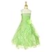 Cinderella Couture Girls Cascading Crystal Organza Rhinestone Party Dress