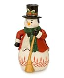 Waterford ® Holiday Heirlooms Jolly Plaid Snowman Bell, 5 Inches High