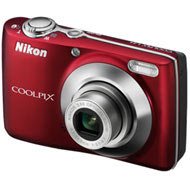 Nikon COOLPIX L24 14 MP Digital Camera with 3.6x NIKKOR Optical Zoom Lens and 3-Inch LCD (Red)